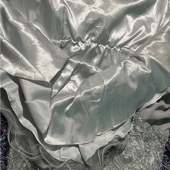 Silver Dama/Quince/Fancy Ball dress - Picture 10 of 10